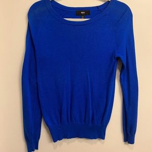 Blue Crew Neck Sweater